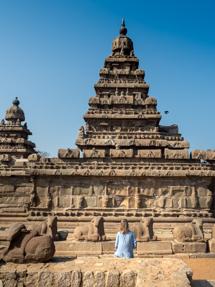 Friederike in Mamallapuram